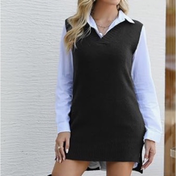 Sleeveless Sweater Jumper Dress NWOT 🫶